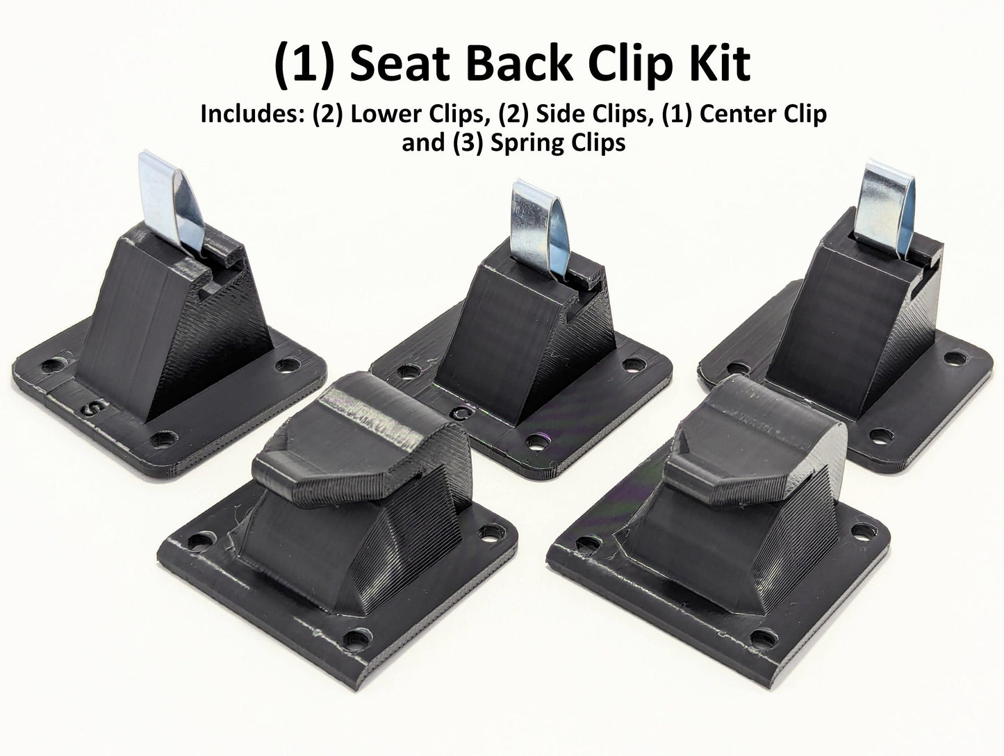 Porsche Cayenne Seat Back Clips (955 and 957) 2003 - 2010