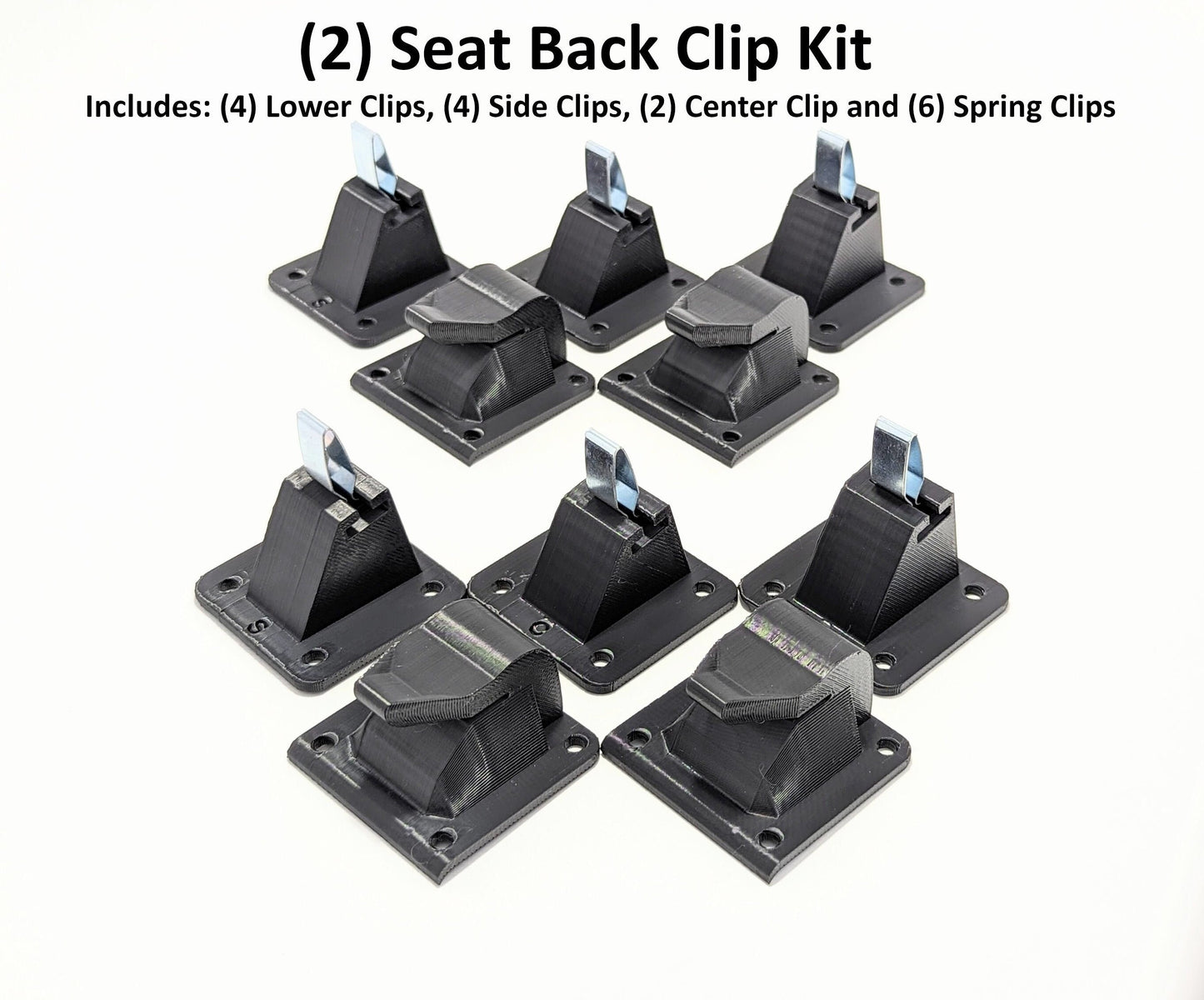 Porsche Cayenne Seat Back Clips (955 and 957) 2003 - 2010