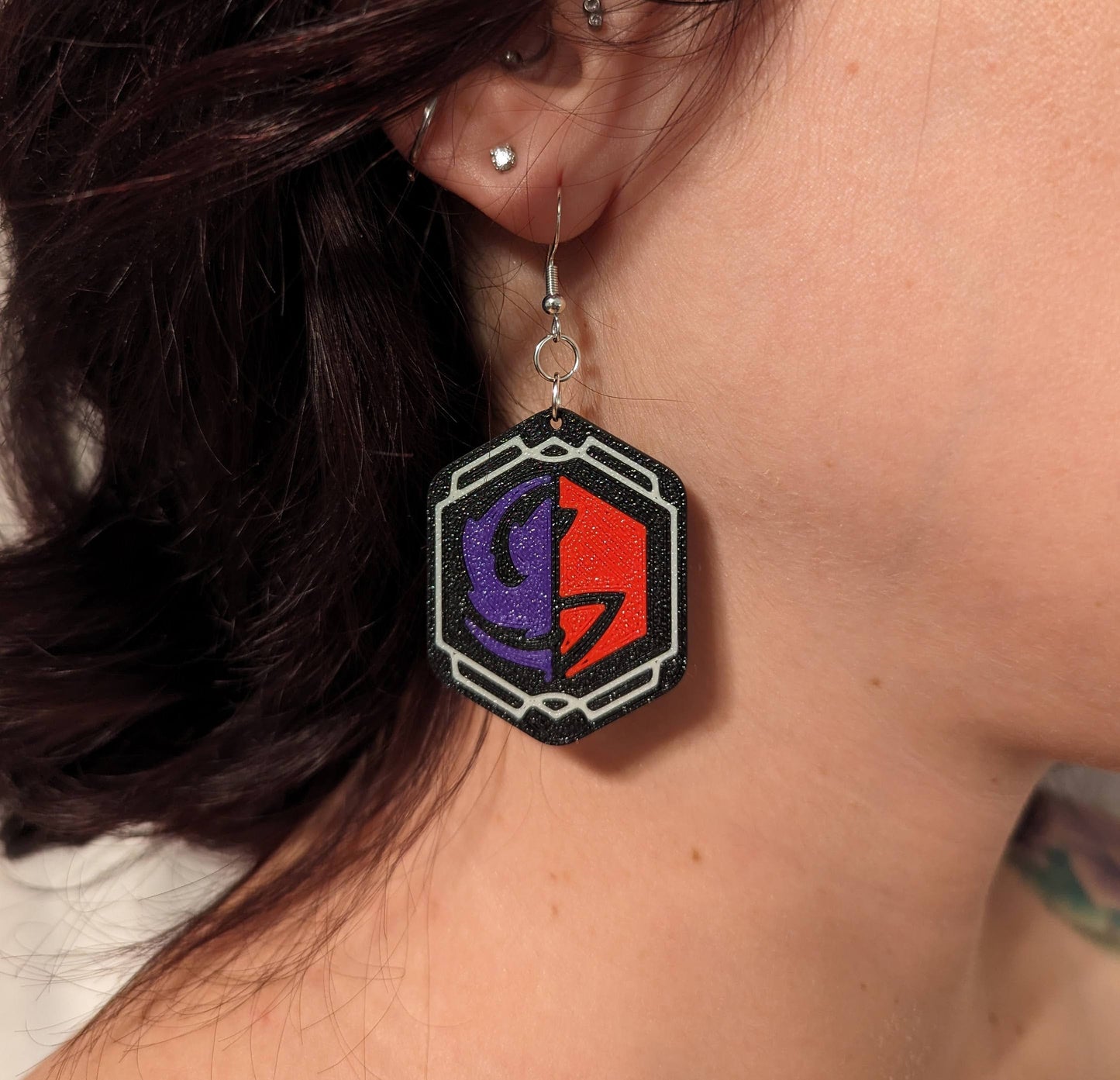 Lorcana Inspired Earrings - 925 Sterling Silver - Nickle Free - Hypoallergenic