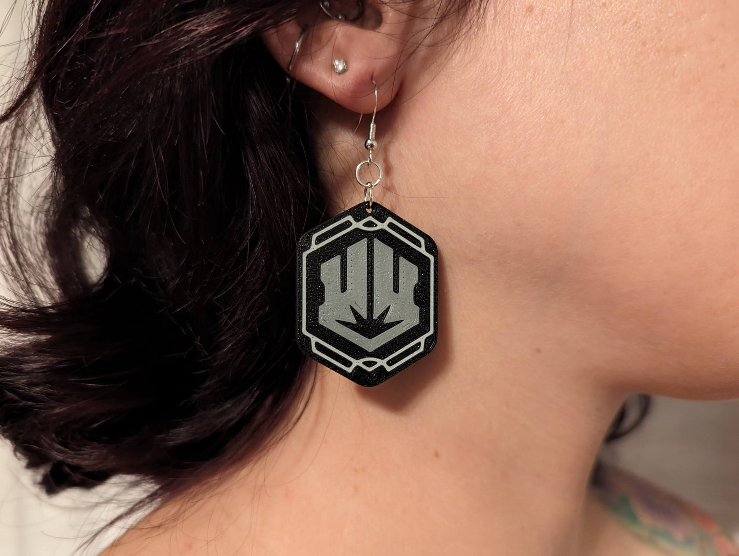 Lorcana Inspired Earrings - 925 Sterling Silver - Nickle Free - Hypoallergenic