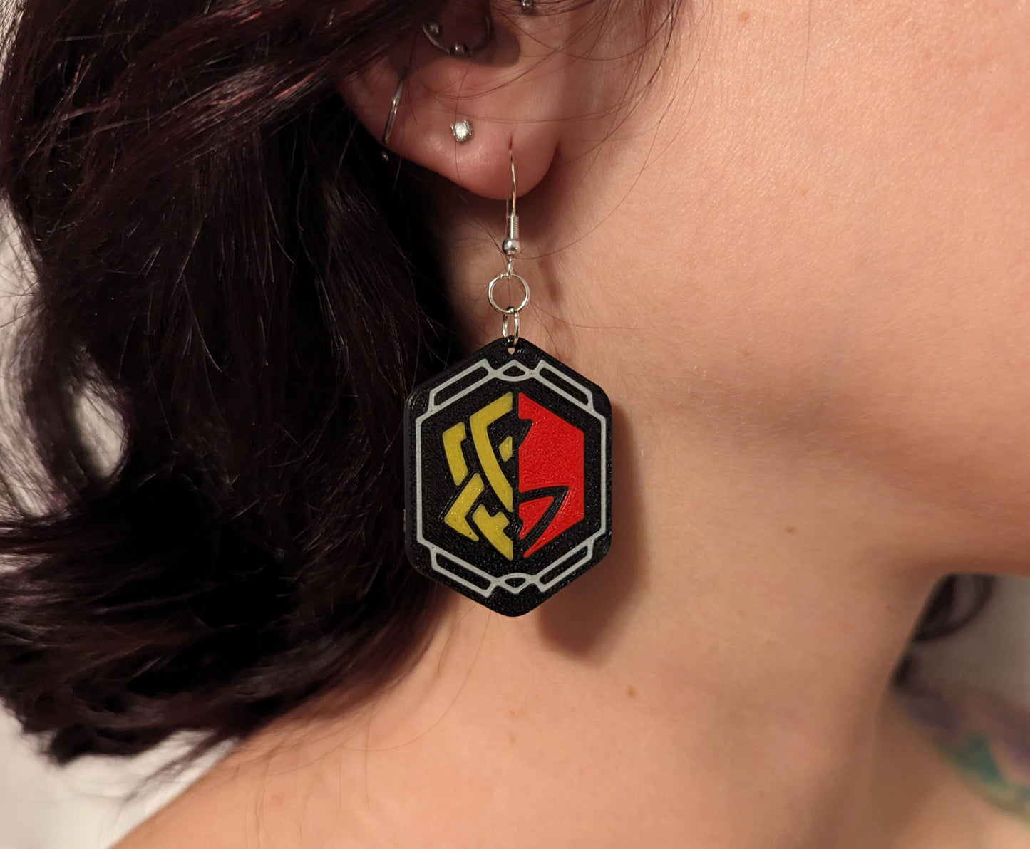 Lorcana Inspired Earrings - 925 Sterling Silver - Nickle Free - Hypoallergenic